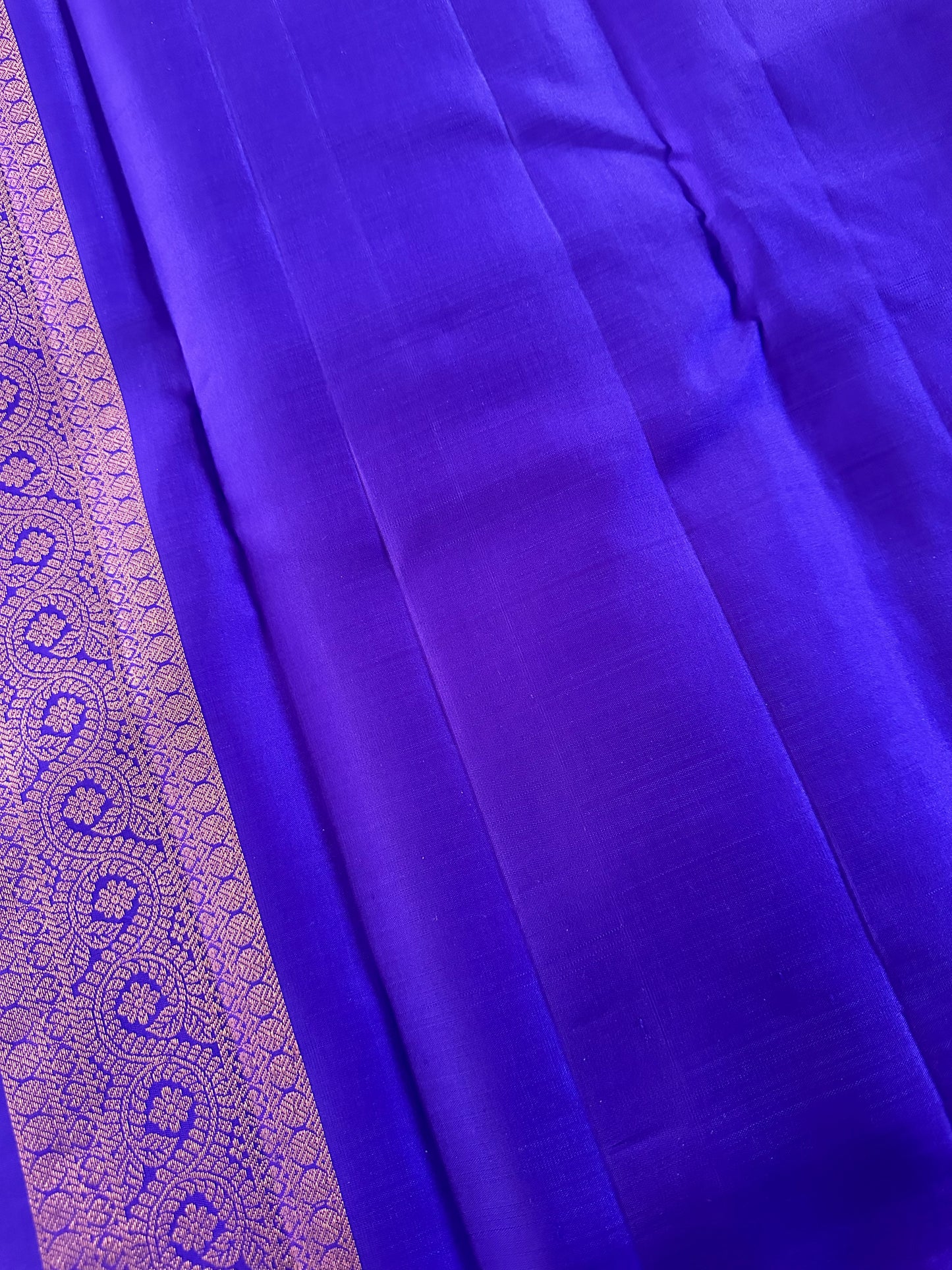 Light Aquamarine Kanjivaram Pure Silk Fancy Saree